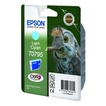 Afbeelding van Epson T0795 inktcartridge licht cyaan (origineel) | EPST079540