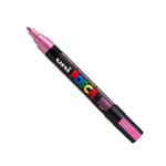 Afbeelding van POSCA PC-5M verfmarker | metallic roze | ronde punt | 1,8 - 2,5 mm | POSPC5MREM