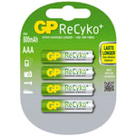 Afbeelding van GP 800 ReCyko+ batterij AAA | LR03 | 4 stuks | GPGP85AAAHCB