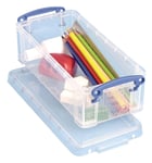 Afbeelding van Really Useful Box opbergoos | polypropyleen | transparant | 0,9 liter | UB09LC