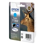 Afbeelding van Epson T1302 inktcartridge cyaan extra hoge capaciteit (origineel) | EPST130240