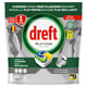 Dreft All-in-One Platinum Vaatwastabletten | Citroen | 34 tabs | QC-DR-06279
