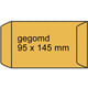 Afbeelding van Raadhuis loonzakje | gegomd | 95 mm x 145 mm | 1000 stuks