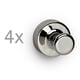Afbeelding van Maul kegelmagneet | nikkel | 15 mm | 4 stuks