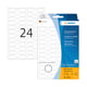 Afbeelding van Herma 2510 ringetiketten | 10 x 49 mm | wit | 576 etiketten