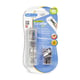 Rapesco RC4025SS Supaclip 40 dispenser | transparant | incl. 25 papierklemmen | RAPRC4025SS