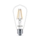 Philips E27 filament LED-gloeilamp | 6W (60W) | warm wit | Rustika ST64 | PHLED00281