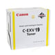 Afbeelding van Canon C-EXV 19 toner cartridge geel (origineel)