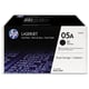 Afbeelding van HP 05A (CE505D) toner cartridge zwart 2 stuks (origineel)