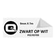 Afbeelding van DYMO S0720680 / 40913 tape zwart op wit 9mm (huismerk)
