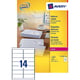 Avery Zweckform L7163-250 adresetiketten | quickpeel | 99,1 mm x 38,1 mm | 3500 etiketten | AVEL7163-250