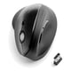 Kensington K75501EU Pro Fit Ergo ergonomische muis | draadloos | optisch | USB | zwart | KENK75501EU