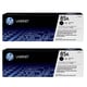 Afbeelding van HP 85A (CE285AD) toner cartridge zwart 2 stuks (origineel)