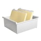 HAN 954-0-11 kaartenbak | A4 | polystyreen | lichtgrijs | tot 1300 kaarten | HAN954-0-11