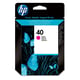 Afbeelding van HP 51640ME nr. 40 inktcartridge magenta (origineel)