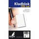 Kangaro kladblok K-55000 | blanco | 115mm x 198mm | 50 gr. | 200 vel | KANK-55000