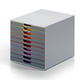 Afbeelding van Durable 761027 Varicolor ladeblok | kunststof | diverse kleuren | 10 lades