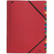 Afbeelding van Leitz sorteermap | rood | 12 tabsten | rood
