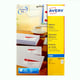 Avery Zweckform J8159-10 adresetiketten | 63,5 mm x 33,9 mm | 240 etiketten | J8159