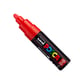 POSCA PC-7M verfmarker | rood | ronde punt | 4,5 - 5,5 mm | POSPC7MR