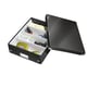 Leitz 6058 WOW medium sorteerdoos | polypropyleen | zwart | LEI60580095