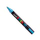 POSCA PC-5M verfmarker | metallic blauw | ronde punt | 1,8 - 2,5 mm | POSPC5MBM
