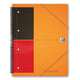 Oxford International Meetingbook | A4+ | gelinieerd | oranje | 4-gaats | 80 vel | OXF100104296