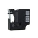 Afbeelding van DYMO S0720600 / 45020 tape wit op transparant 12mm (huismerk)