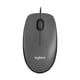 Logitech M100 muis | optisch | bedraad | grijs | LOG910-005003