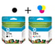Afbeelding van HP bundel 21 XL (black) + 22 XL (tricolor)
