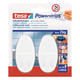 Afbeelding van Tesa 58013-00049-20 haak | zelfklevend | wit | tot 2 kg (per haak) | 2 stuks