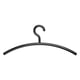 Maul 9451590 kleerhanger | acryl | zwart | 5 stuks | MAU9451590