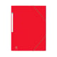 Oxford 400126504 Eurofolio elastomap | karton | rood | 10 stuks | OXF400126504