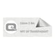 Afbeelding van Brother TZe-135 tape wit op transparant 12mm x 8m (huismerk)