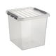 Sunware Q-line opbergdoos | transparant | 38 liter (tweede kans) | TK-SUN81200609