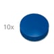 Afbeelding van Maul magneten | blauw | extra sterk | 38 mm | 10 stuks