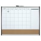 Rexel Quartet duobord whiteboard met maandplanner | magnetisch | REX1903813