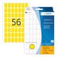 Afbeelding van Herma 2341 multifunctionele etiketten | 12 x 18 mm | geel | 1792 etiketten