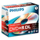 Philips DVD+R | double layer | jewel case | 5 stuks | PHIDR8S8J05C/00