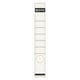 Leitz 1648 rugetiketten | wit | zelfklevend | smal | 39 mm x 285 mm | 10 etiketten | LEI16480001