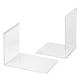 Maul boekensteun | transparant | acryl | 16 x 15 x 21cm | MAUL3513905