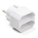Afbeelding van Q-link verloopstekker | 2 stopcontacten | Wit