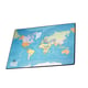 Esselte 32187 bureauonderlegger | wereldkaart bedrukking | ESS32187