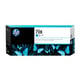 Afbeelding van HP F9K17A nr. 728 inktcartridge cyaan extra hoge capaciteit (origineel)