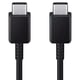 Afbeelding van Samsung USB-C naar USB-C kabel | 60W | zwart | 1,8 meter