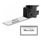 Afbeelding van DYMO 1805433 IND Rhino tape permanent polyester zwart op transparant 24mm (huismerk)