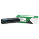 Afbeelding van Lexmark C342XC0 toner cartridge cyaan extra hoge capaciteit (origineel)