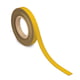 Afbeelding van Maul 6524315 magnetische etiketband | uitwisbaar | 2 cm x 10 m | geel | 1 rol