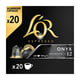 L'OR Espresso Onyx koffiecups | 20 stuks | LOR4028372