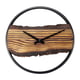 Afbeelding van NeXtime Forest wandklok | hout/metaal | houtkleur | 30 cm